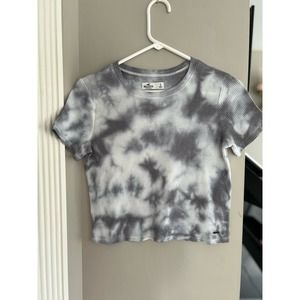 Hollister Small Tie Dye Crop Top